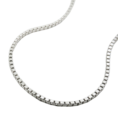 Kette 1mm Venezianerkette gl?nzend Silber 925 38cm