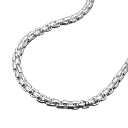 Kette 2,6mm runde Venezianerkette Silber 925 70cm