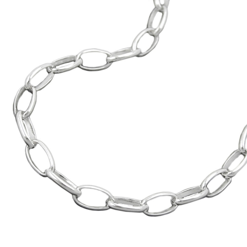 Armband 3,5mm Ankerkette oval Silber 925 19cm