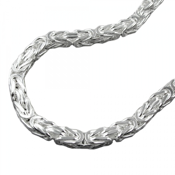 Kette Collier 5mm Königskette 50cm Silber 925