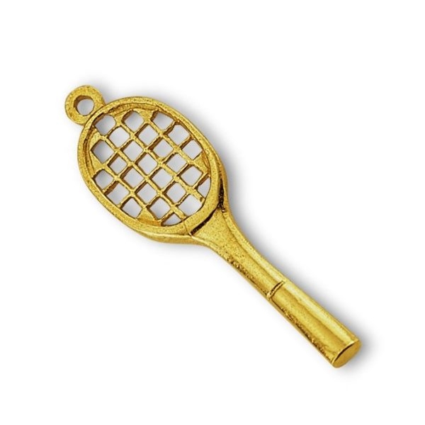 Anh?nger Tennisschl?ger 8Kt 333 GOLD