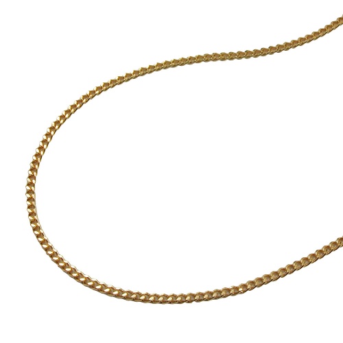 Collier Panzer 1mm gold-plated 40cm
