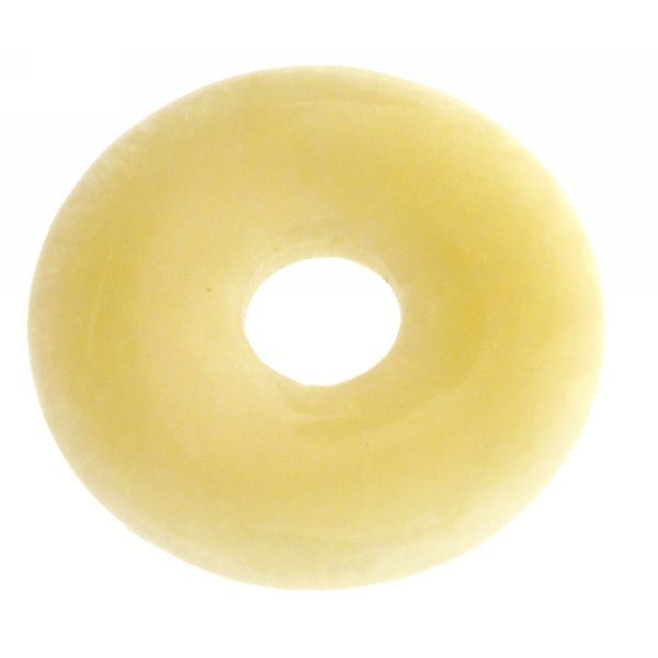 Edelstein Donut Calcit orange