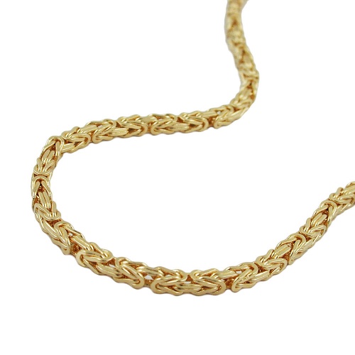 Armband 3mm K?nigskette Vierkant AMD