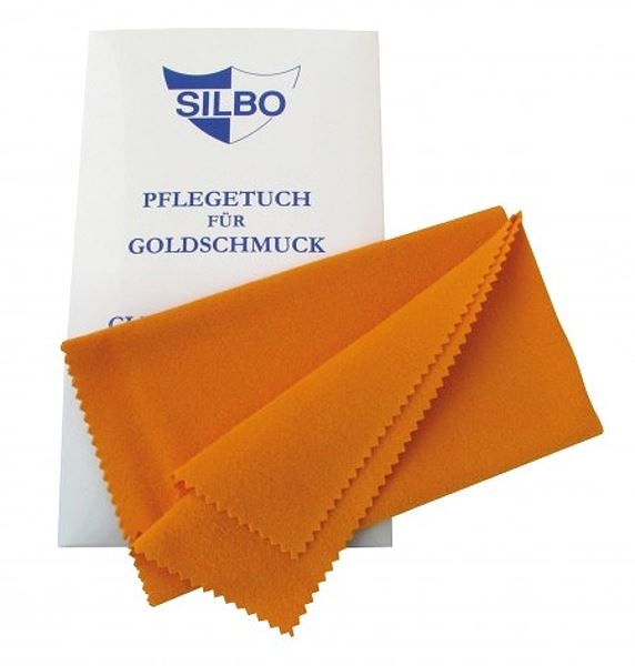 Pflegetuch f?r Goldschmuck Silbo