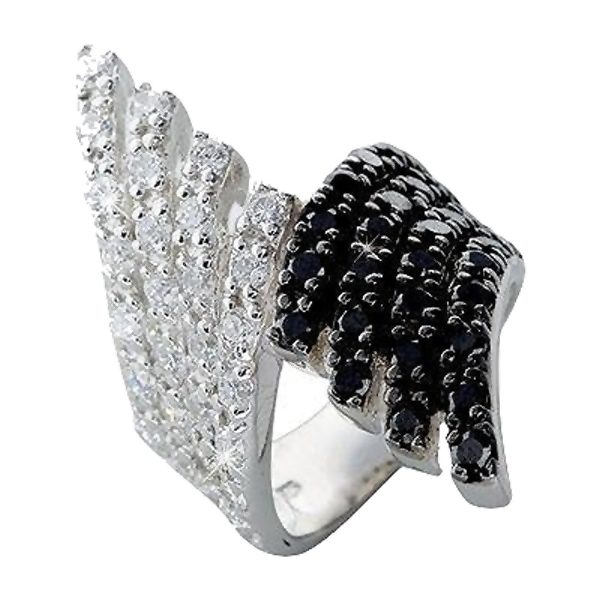  Ring 925 Sterling Silber mit Zirkonia