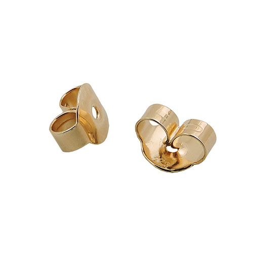 Fl?gel 5mm paarweise f?r Ohrstecker 9 Kt GOLD