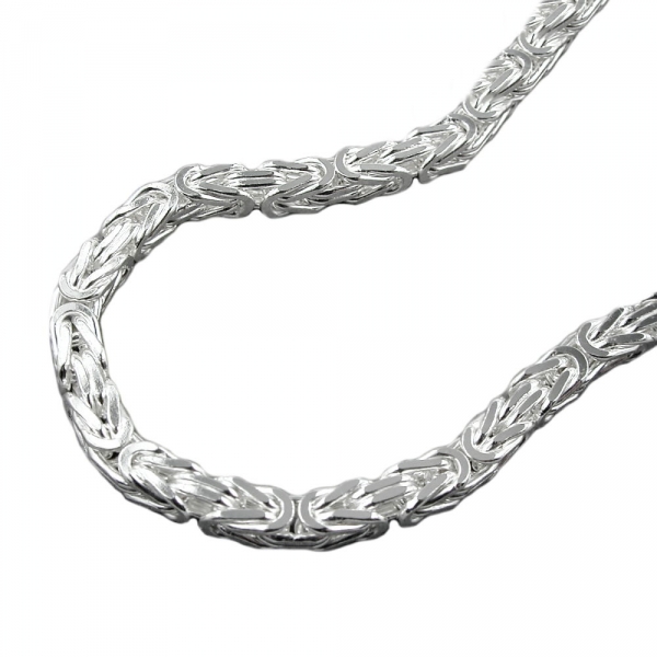 Armband 3,5mm K?nigskette 17-24cm Silber 925