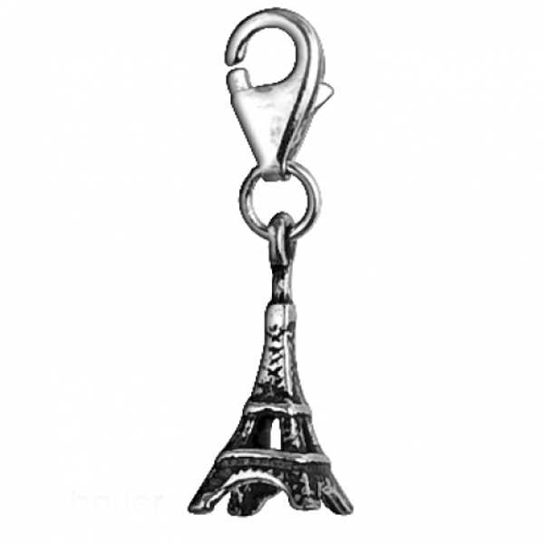 Anhänger Charm 925 Silber Eiffelturm