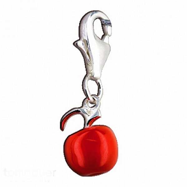 Anh?nger, Charm Apfel rot 925