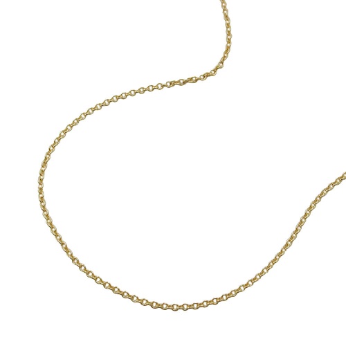 Kette 50cm d?nne Ankerkette 9Kt GOLD