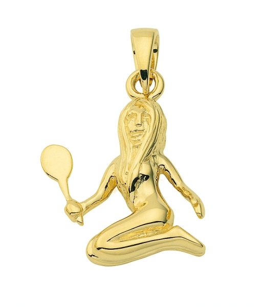Anh?nger Sternzeichen Jungfrau 14Kt 585 GOLD