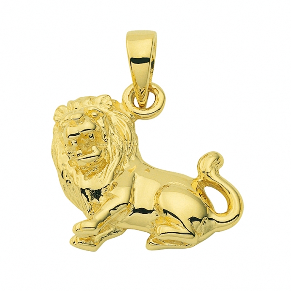 Anh?nger Sternzeichen L?we 14Kt 585 GOLD