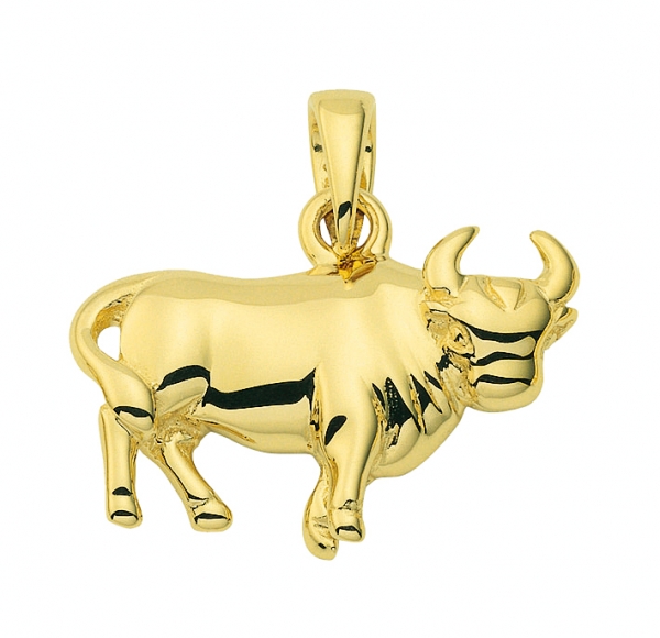 Anh?nger Sternzeichen Stier 14Kt 585 GOLD