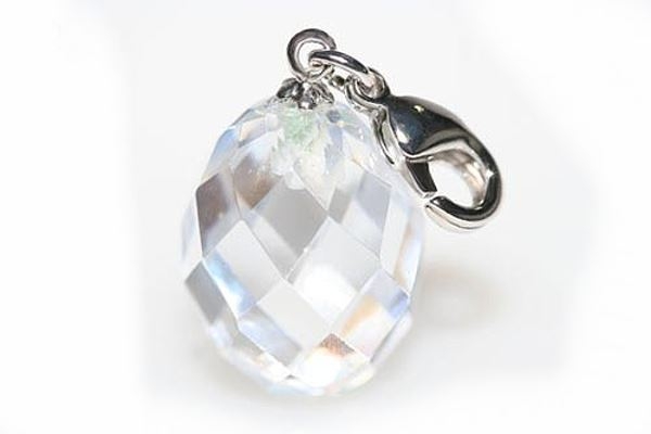 Anh?nger Charm Bettelanh?nger  facettierten Kristallkugel  in crystal