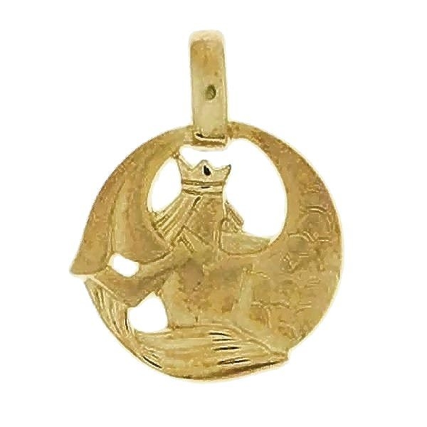 Anh?nger Sternzeichen Wassermann 14Kt 585 GOLD