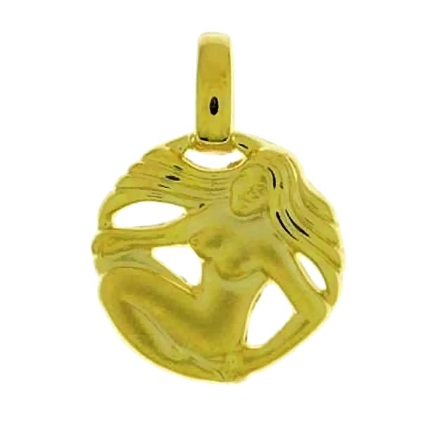 Anh?nger Sternzeichen Jungfrau 14Kt 585 GOLD