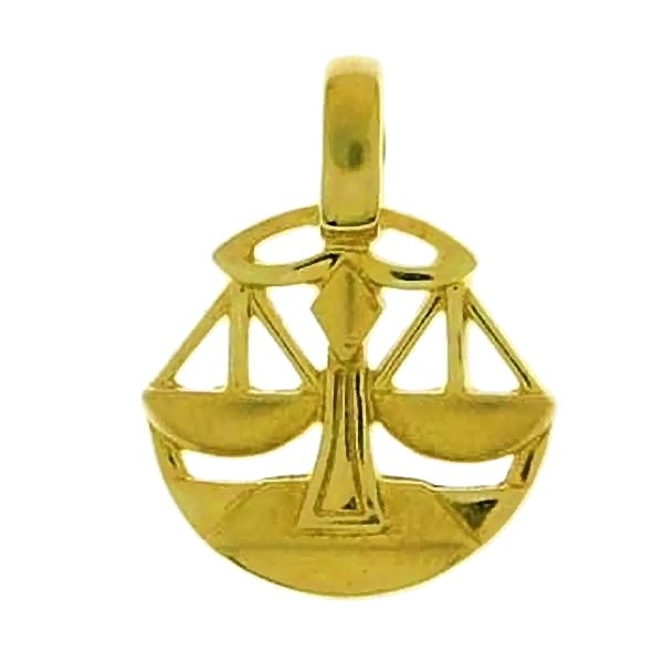Anh?nger Sternzeichen Waage 14Kt 585 GOLD