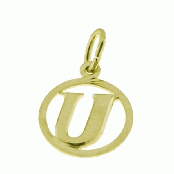 Anh?nger Buchstabe U 14Kt 585 GOLD