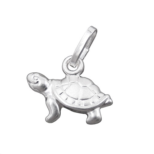 Anh?nger 8x11mm Schildkr?te Silber 925