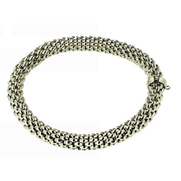 Armband -Zug Lambada Silber 925 mit Einh?ngering