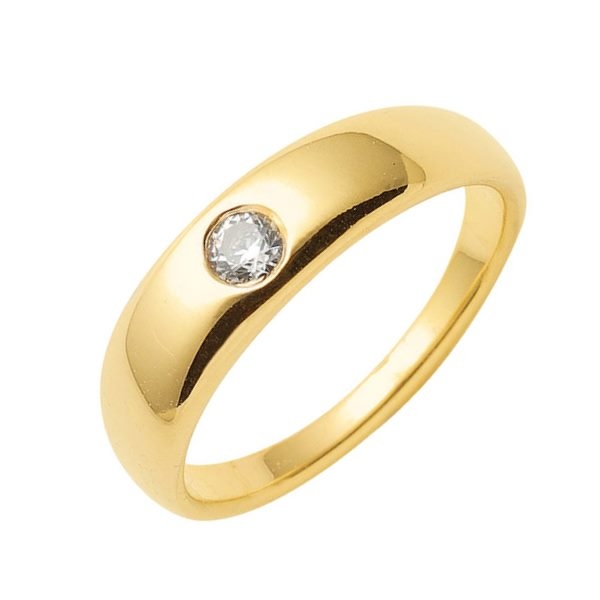Anh?nger Taufring mit Zirkonia 14Kt 585 GOLD