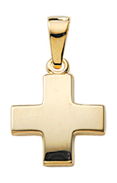 Anh?nger Kreuz 11x11mm 8Kt 333 GOLD