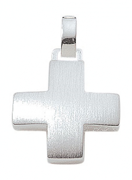 Anh?nger Kreuz 14x14mm Silber 925