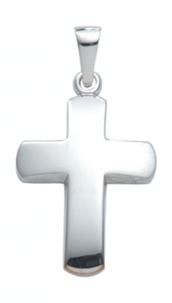 Anh?nger Kreuz 15x18mm 8Kt 333 WEISSGOLD