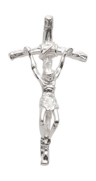 Anhänger Kreuz Jesus Korpus 14x26mm Silber 925