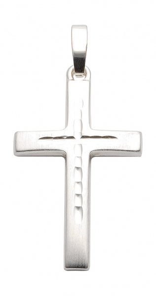 Anh?nger Kreuz 14x21mm Silber 925