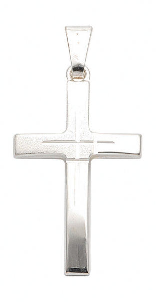 Anh?nger Kreuz 14x22mm Silber 925