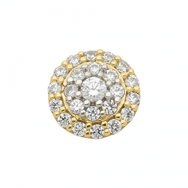 Anh?nger 9mm Zirkonia 8Kt 333 GOLD