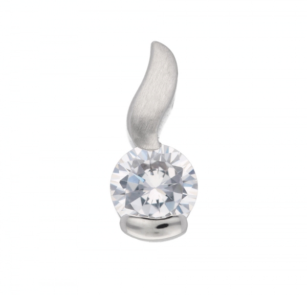 Anh?nger Zirkonias rhodiniert Silber 925