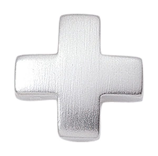 Anh?nger Kreuz mattiert 14x14mm Silber 925