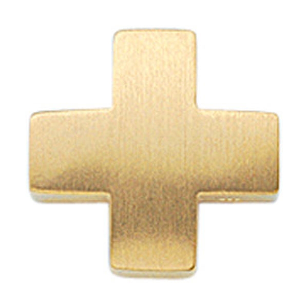 Anh?nger Kreuz mattiert 11x11mm 8Kt 333 GOLD