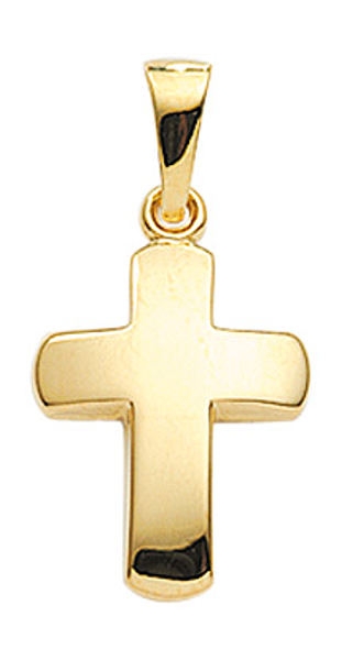 Anh?nger Kreuz 11x14mm 8Kt 333 GOLD
