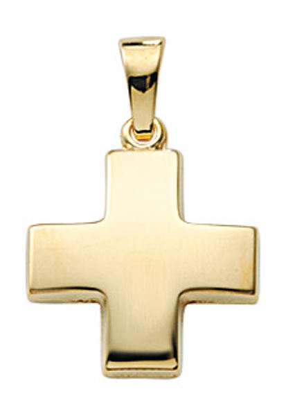 Anh?nger Kreuz 14x14mm 8Kt 333 GOLD