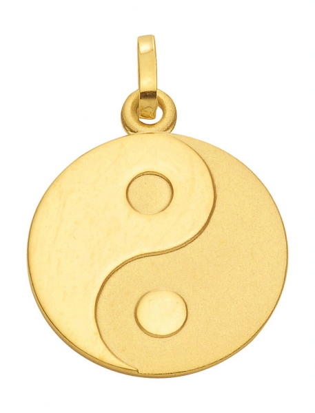 Anh?nger Ying Yang 8Kt 333 GOLD
