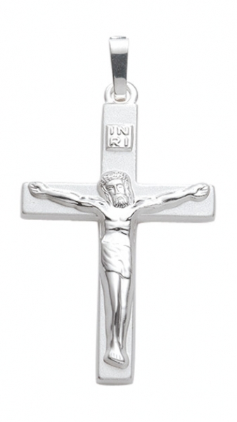 Anhänger Kreuz Jesus Korpus 19x27mm Silber 925