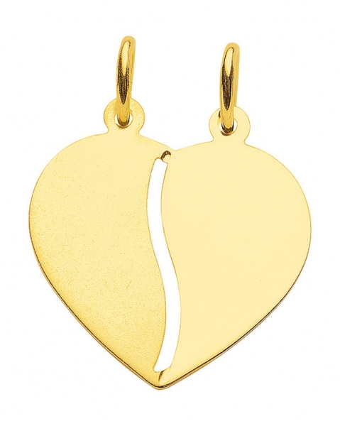 Partneranh?nger Herz 18x15mm 8Kt 333 GOLD