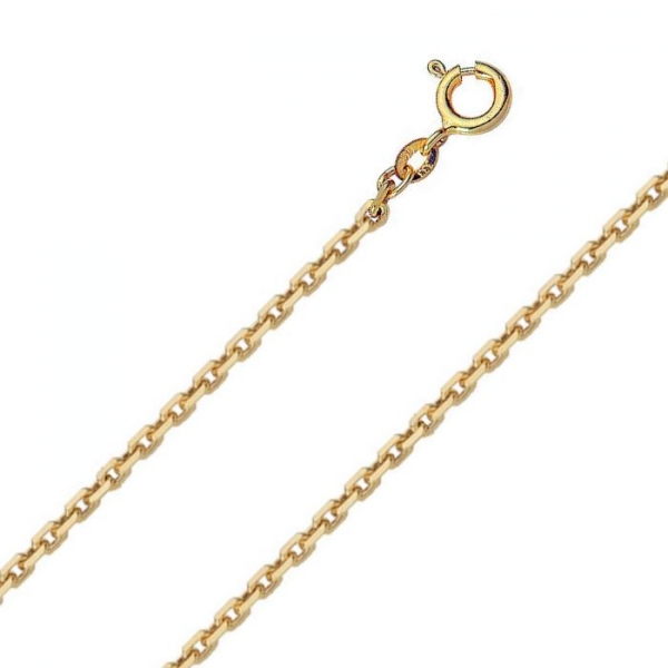 Collier Anker flach 42cm 1,66mm 18Kt GOLD