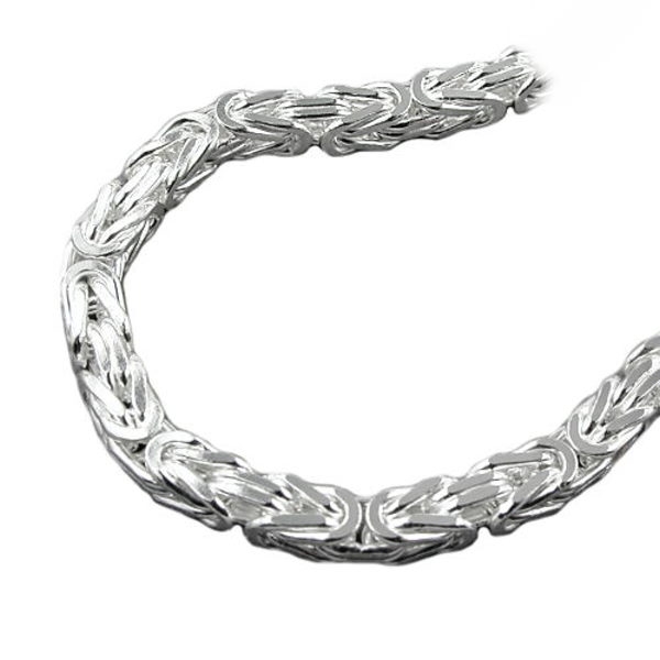Armband K?nigskette 8mm Herren Silber 925 24cm