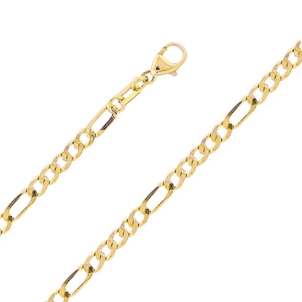 Armband Figaro 3,3mm 19cm 14Kt 585 GOLD