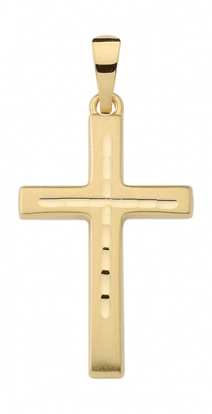 Anh?nger Kreuz 15x22mm 8Kt 333 GOLD