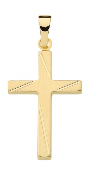 Anhänger Kreuz 14x20mm 8Kt 333 GOLD