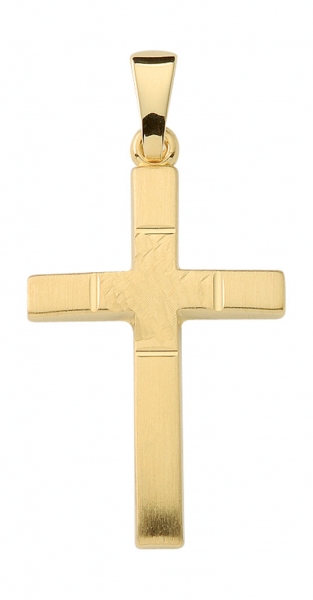 Anhänger Kreuz 14x21mm 8Kt 333 GOLD