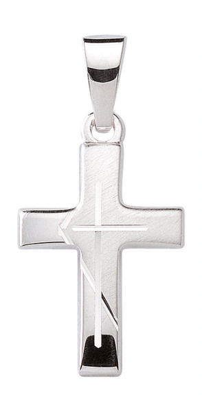 Anh?nger Kreuz 11x15mm Silber 925