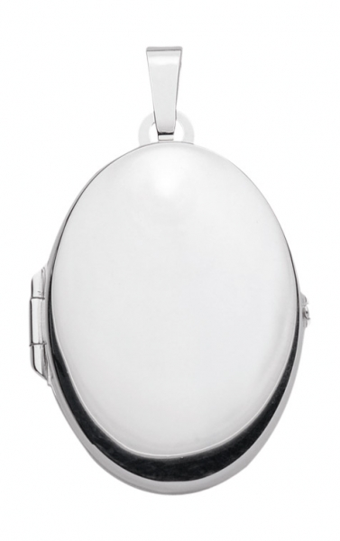 Anh?nger Medaillon oval 22x28mm Silber 925