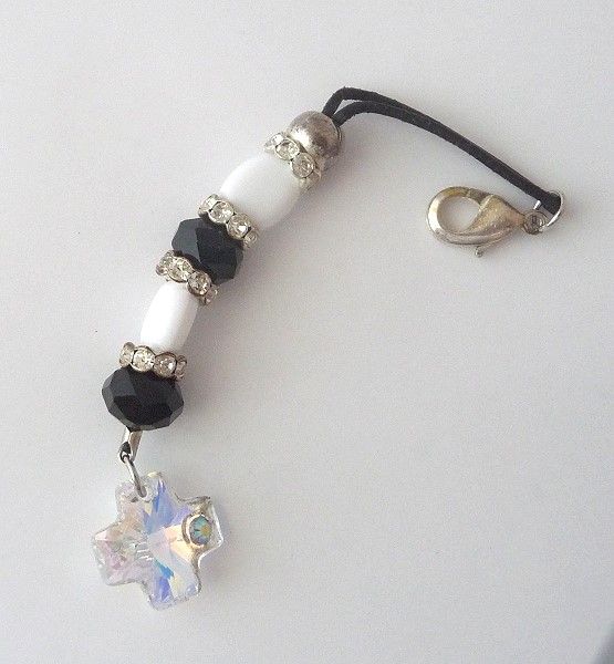 Anh?nger Charm Kreuz crystal
